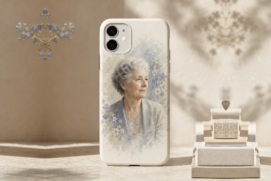 Memorial soft phone case
