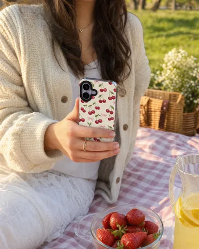 Photo de style de la coque Cherry Bow Toss