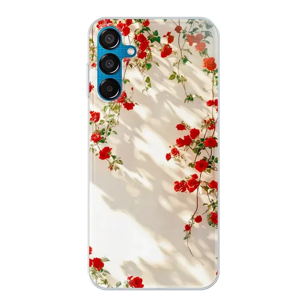 Sunlit Rose Wall Design Case