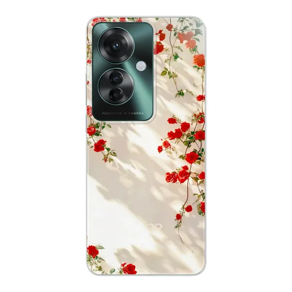 Sunlit Rose Wall Design Case