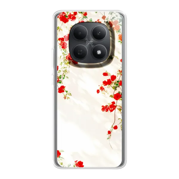 Sunlit Rose Wall Design Case