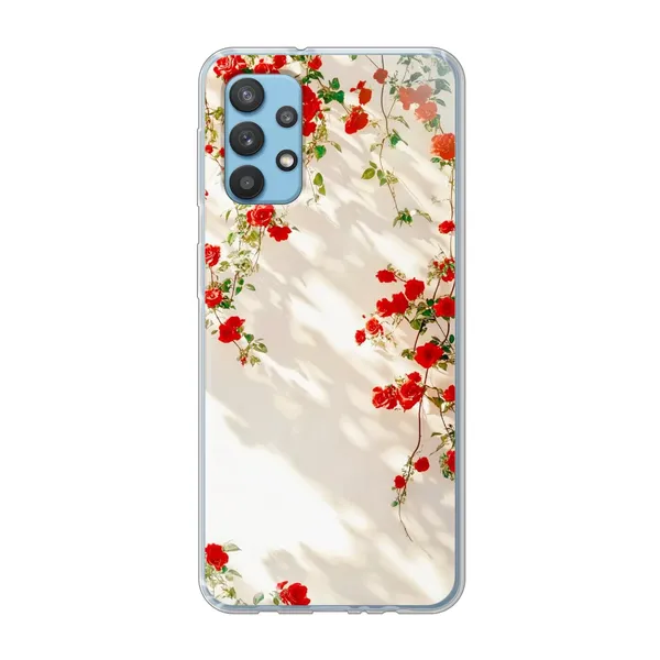 Sunlit Rose Wall Design Case