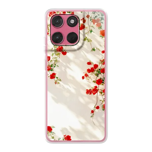 Sunlit Rose Wall Design Case