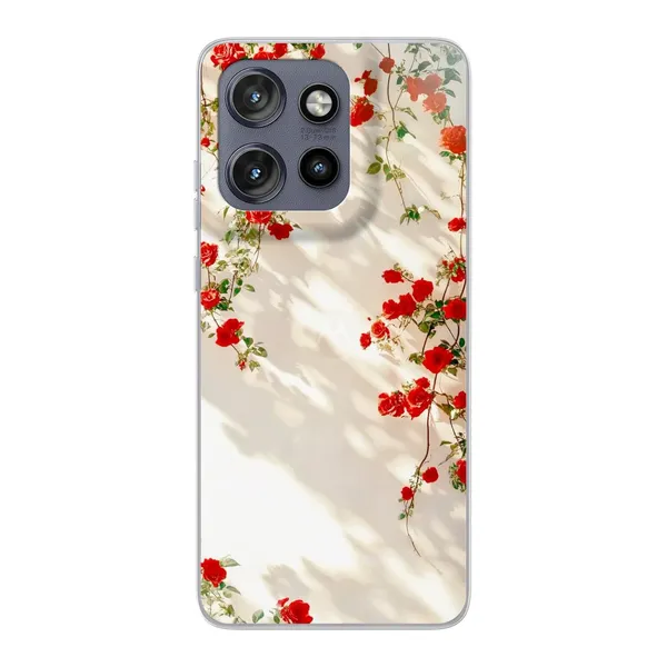 Sunlit Rose Wall Design Case