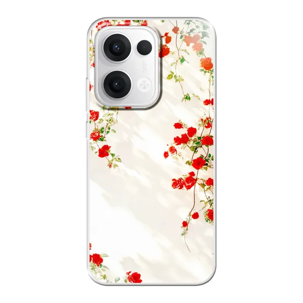 Sunlit Rose Wall Design Case
