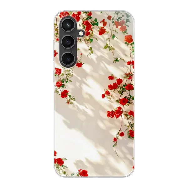 Sunlit Rose Wall Design Case