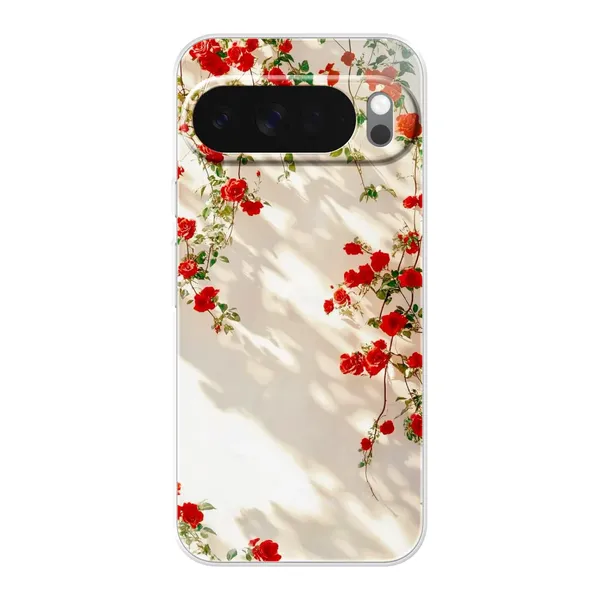 Sunlit Rose Wall Design Case