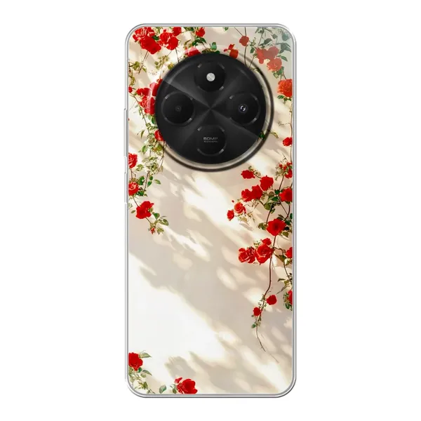 Sunlit Rose Wall Design Case