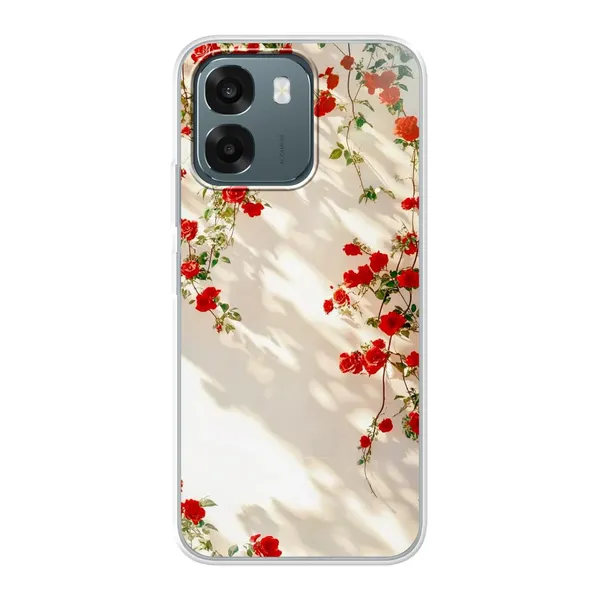 Sunlit Rose Wall Design Case