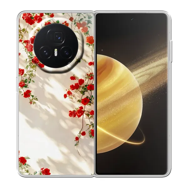 Sunlit Rose Wall Design Case