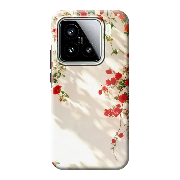 Sunlit Rose Wall Design Case