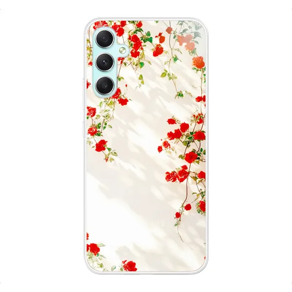 Sunlit Rose Wall Design Case