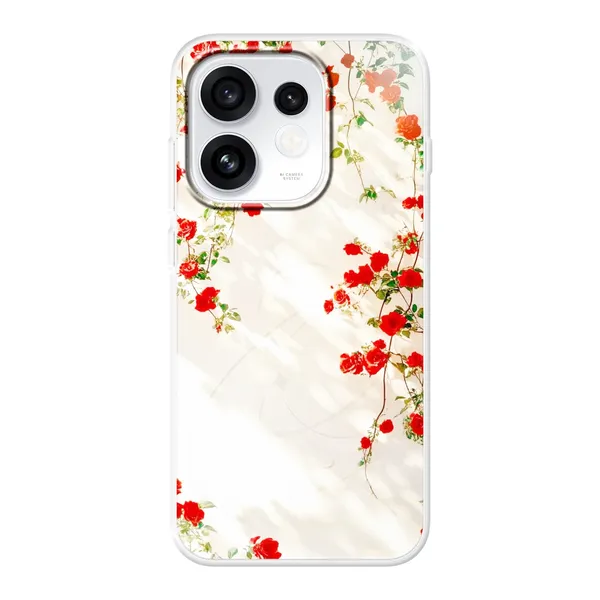 Sunlit Rose Wall Design Case