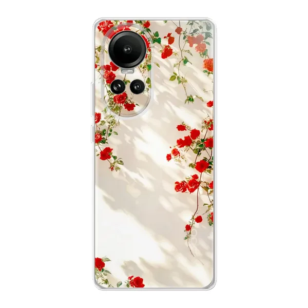 Sunlit Rose Wall Design Case