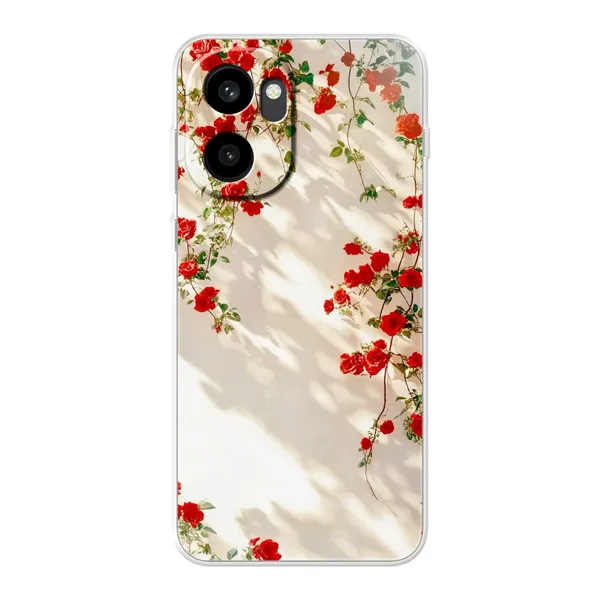 Sunlit Rose Wall Design Case