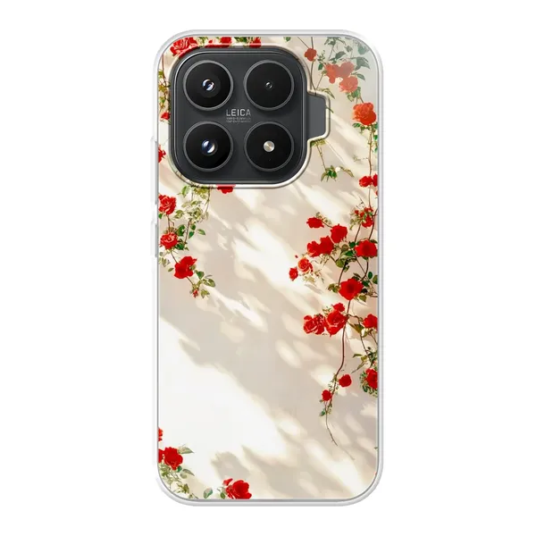 Sunlit Rose Wall Design Case