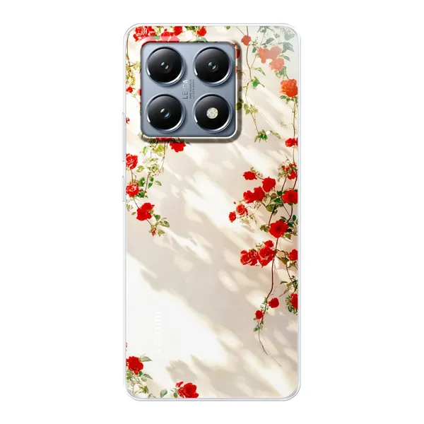 Sunlit Rose Wall Design Case