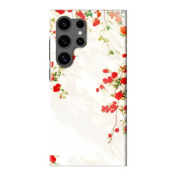 Sunlit Rose Wall Design Case