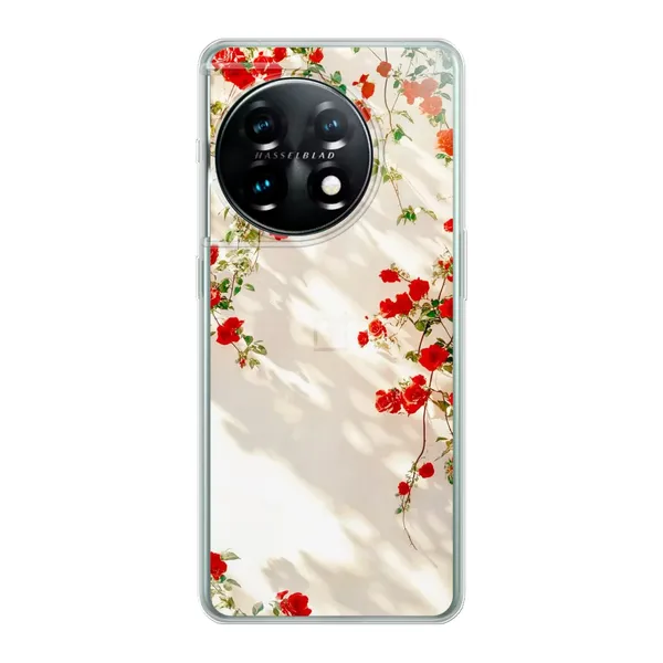Sunlit Rose Wall Design Case