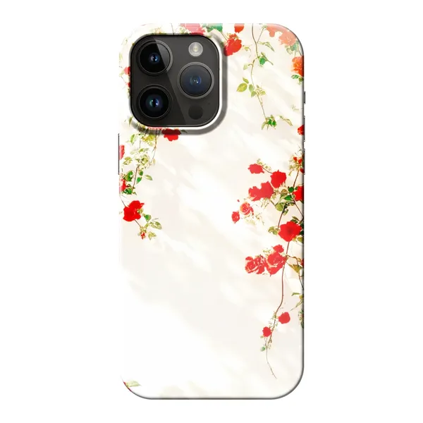 Sunlit Rose Wall Design Case