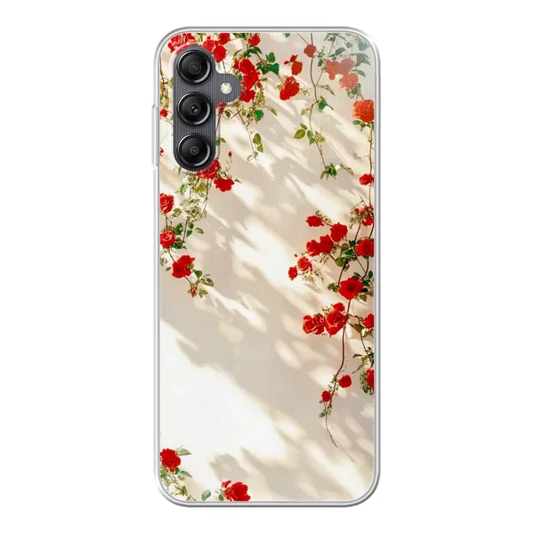 Sunlit Rose Wall Design Case