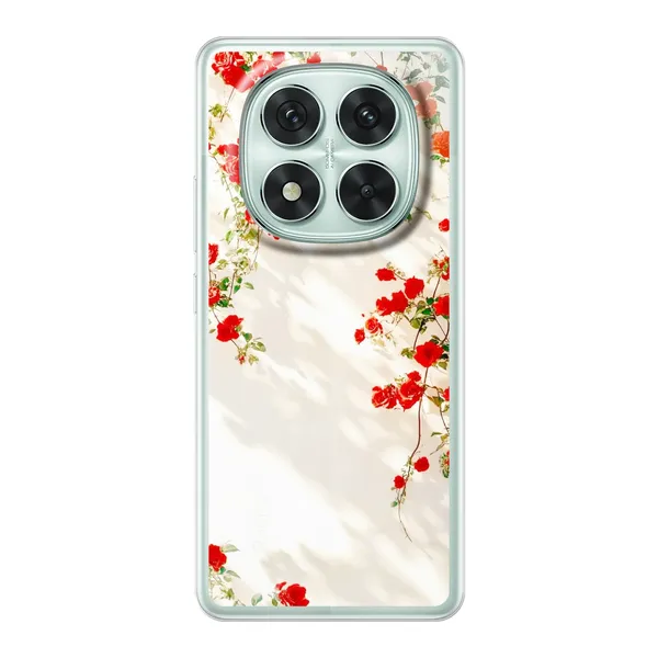 Sunlit Rose Wall Design Case