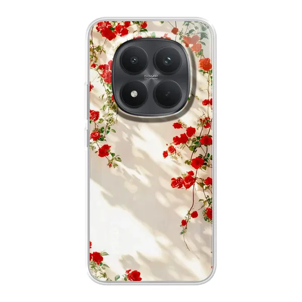 Sunlit Rose Wall Design Case