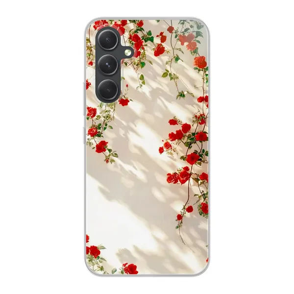 Sunlit Rose Wall Design Case