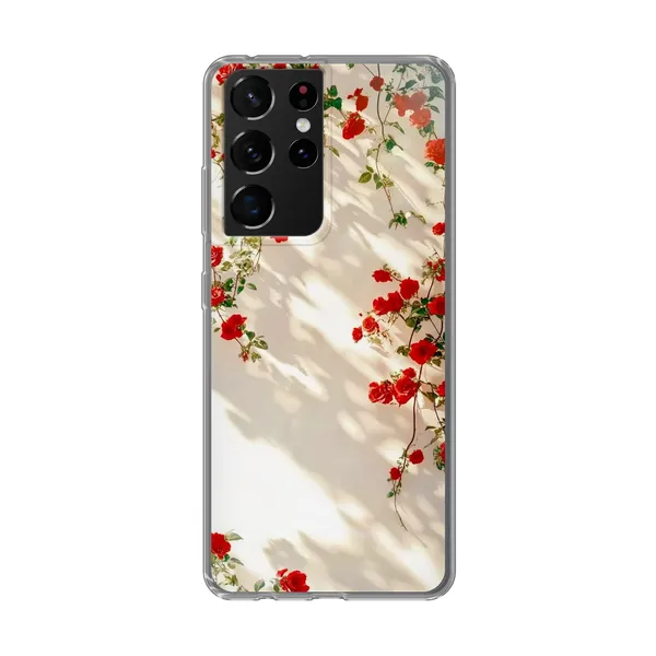 Sunlit Rose Wall Design Case