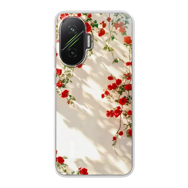 Sunlit Rose Wall Design Case