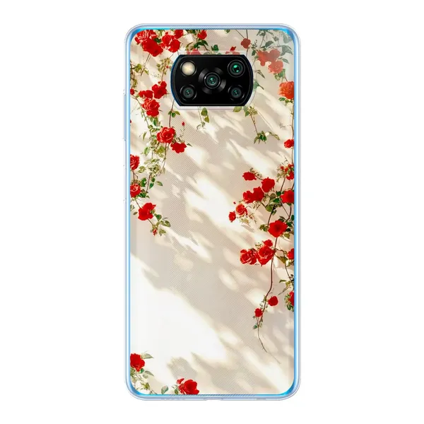 Sunlit Rose Wall Design Case