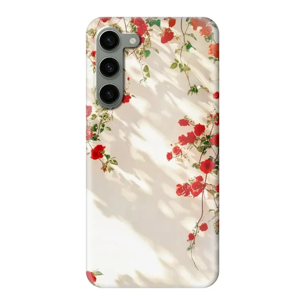 Sunlit Rose Wall Design Case