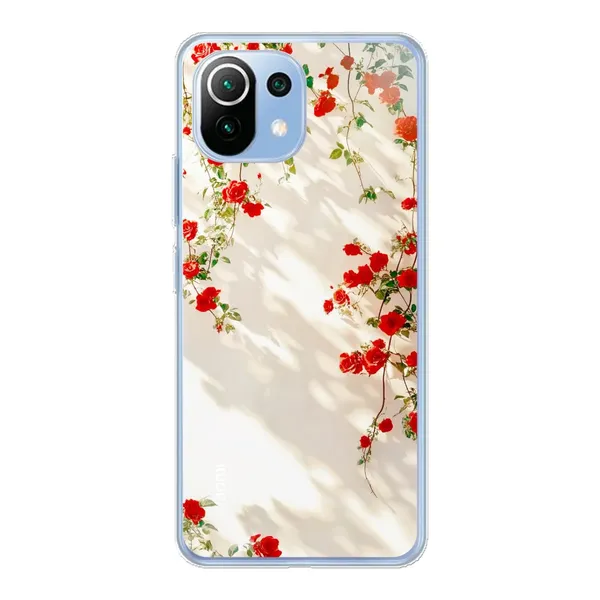 Sunlit Rose Wall Design Case
