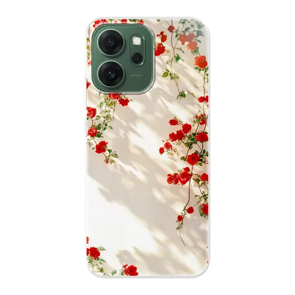 Sunlit Rose Wall Design Case