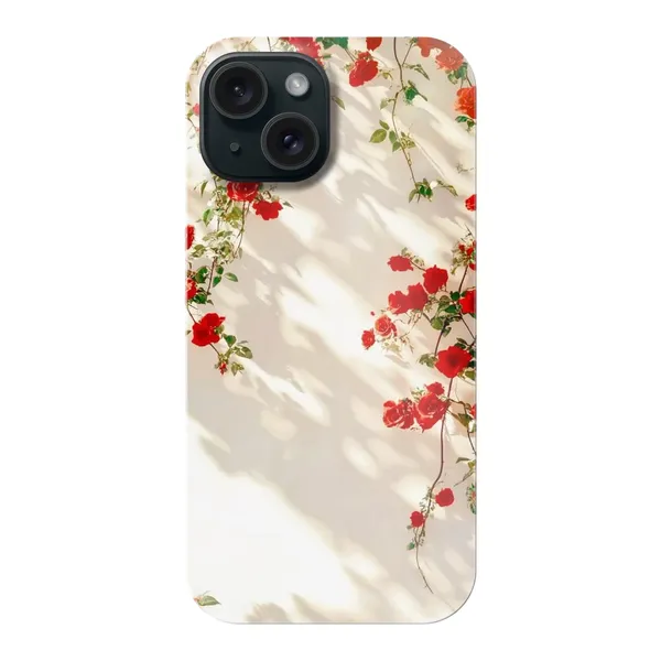 Sunlit Rose Wall Design Case