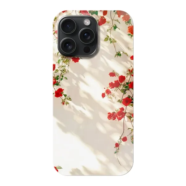 Sunlit Rose Wall Design Case