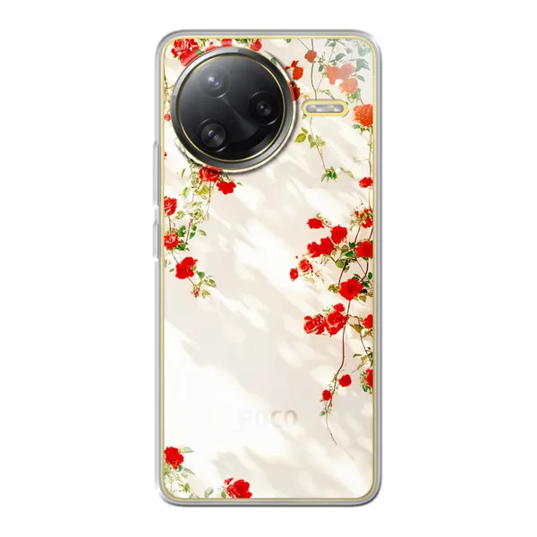 Sunlit Rose Wall Design Case