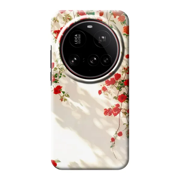 Sunlit Rose Wall Design Case