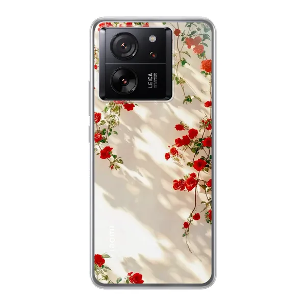 Sunlit Rose Wall Design Case