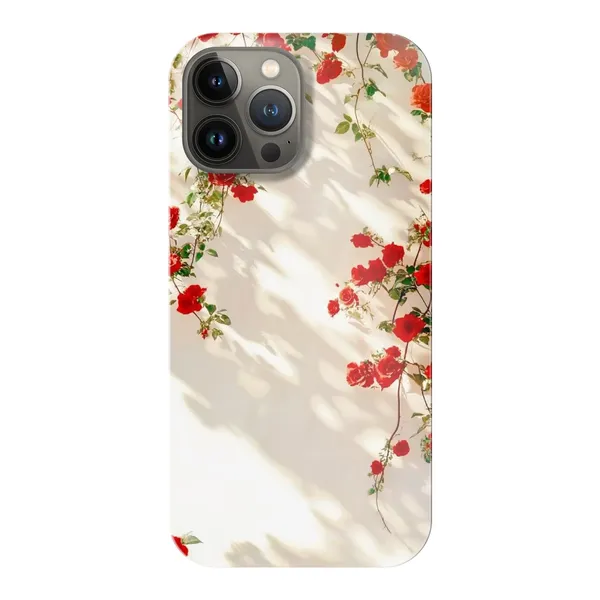 Sunlit Rose Wall Design Case