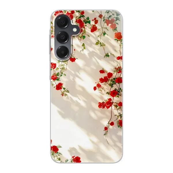 Sunlit Rose Wall Design Case
