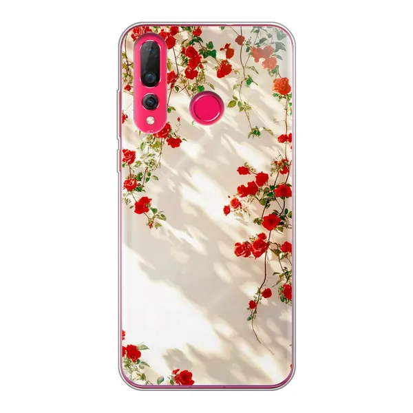 Sunlit Rose Wall Design Case