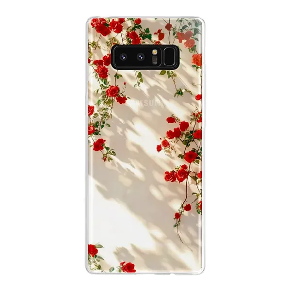Sunlit Rose Wall Design Case