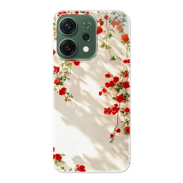 Sunlit Rose Wall Design Case