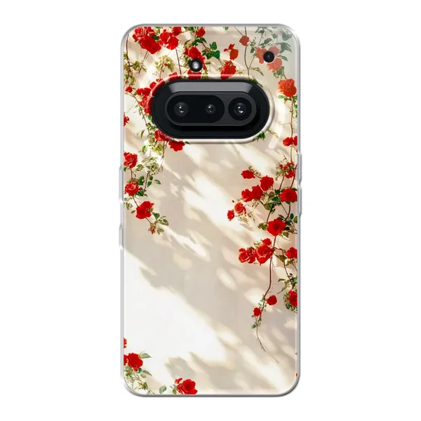 Sunlit Rose Wall Design Case