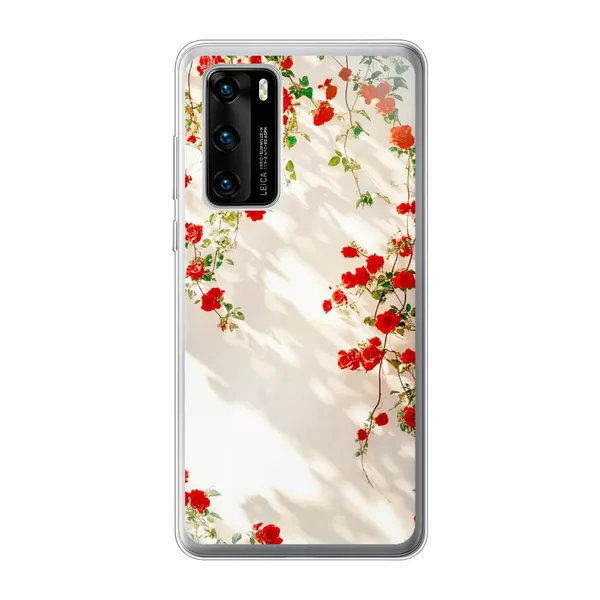 Sunlit Rose Wall Design Case