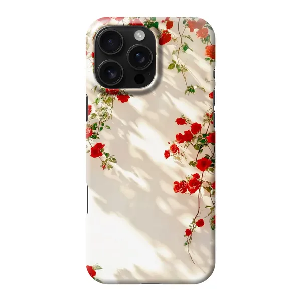 Sunlit Rose Wall Design Case