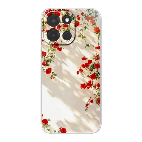 Sunlit Rose Wall Design Case