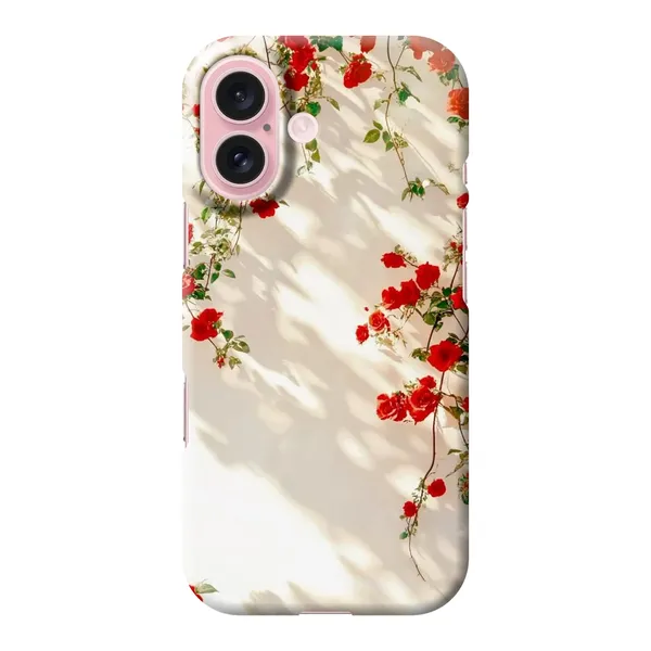Sunlit Rose Wall Design Case