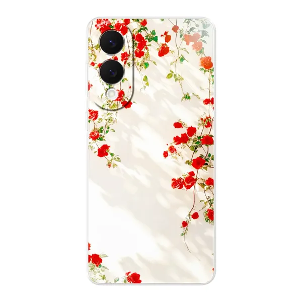 Sunlit Rose Wall Design Case